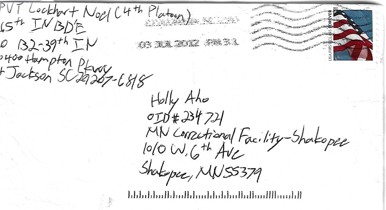 Envelope from Noel 2