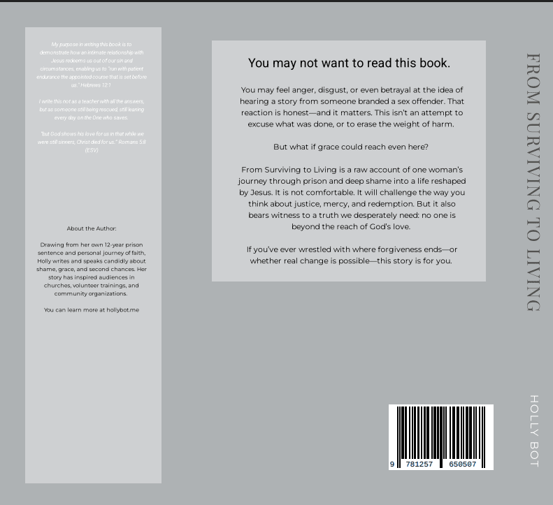 From Surviving To Living- Hardcover - Image 3